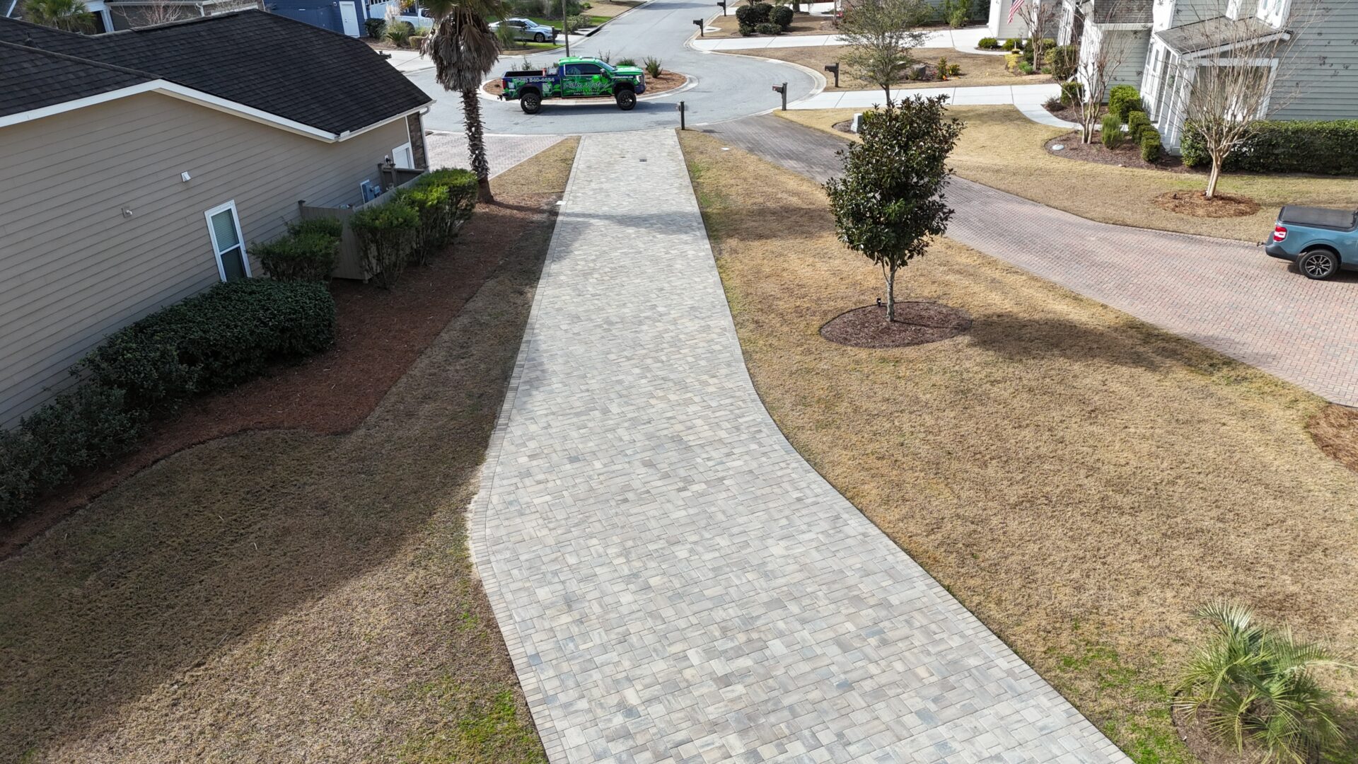 Completed patio project